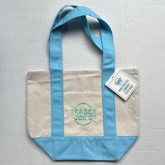 Trader Joe's Blue Cooler& Tote Bag Set - Picture 2 of 10